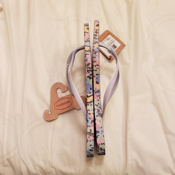 Havaianas Quiet Lilac Flip Flops Thongs - Picture 5 of 6